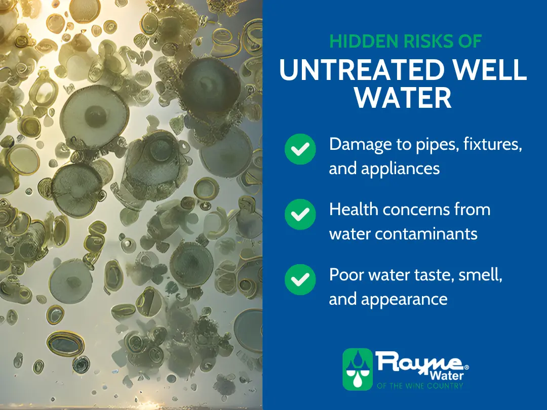 Risks of untreated well water