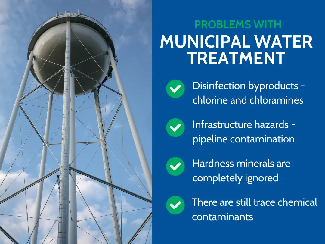 Learn what municipal water treatment often misses